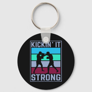 Llavero Kickboxer Artes Marciales Kickboxing _1