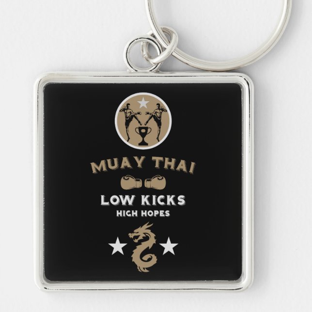 Llavero Kickboxer Muay Thai Deporte (Frente)