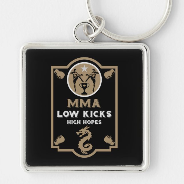 Llavero Kickboxer Muay Thai Deporte (Frente)