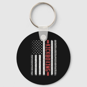 Llavero Kickboxing Bandera Americana 4 De Julio Kickboxer 