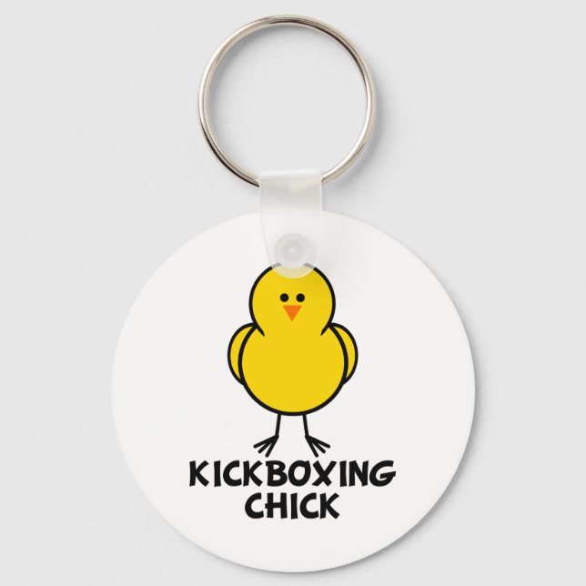 Llavero Kickboxing Chick (Anverso)