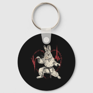 Llavero Kickboxing Conejo Karate Taekwondo Jiu-Jitsu MMA