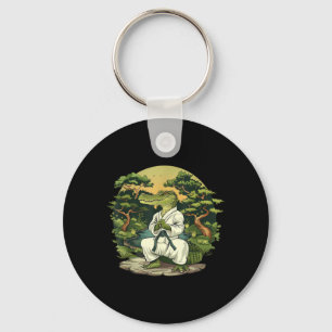 Llavero Kickboxing Crocodile Artes Marciales Karate Jiu-Ji