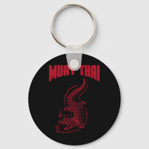 Llavero Kickboxing de Muay Thai Genial Para Hombres