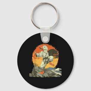 Llavero Kickboxing de pato de karate Jiu-Jitsu Sunset MMA