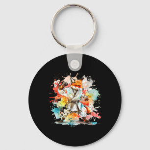 Llavero Kickboxing Fox Artes Marciales Karate Jiu-Jitsu Mm