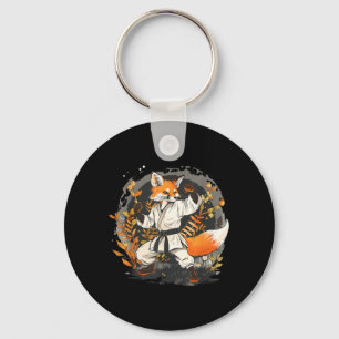 Llavero Kickboxing Fox Taekwondo Karate Mma Divertido Arte