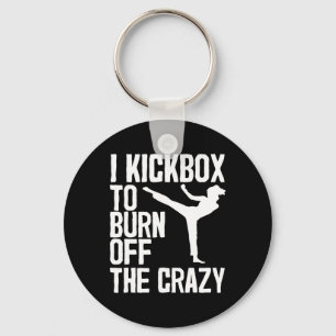 Llavero Kickboxing Guay Para Hombres Mujeres Kickboxer Jab