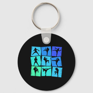 Llavero Kickboxing Kickboxer Muay Thai Niños Hombres