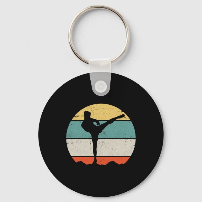 Llavero Kickboxing Kickboxer Vintage  (Anverso)