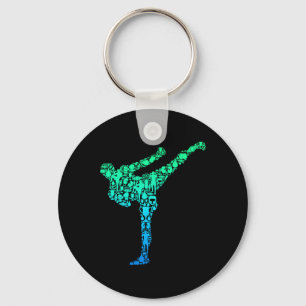 Llavero Kickboxing Kickboxing Taekwondo Karate Niños Niños