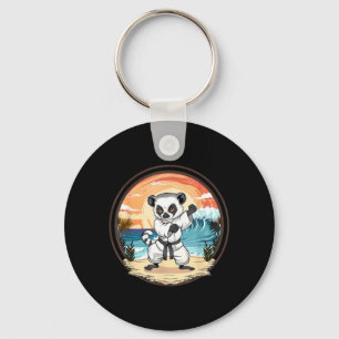 Llavero Kickboxing Lemur Artes Marciales Karate Jiu-Jitsu 