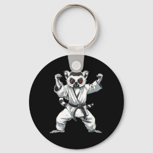 Llavero Kickboxing Lémur Artes Marciales Karate Jiu-Jitsu 