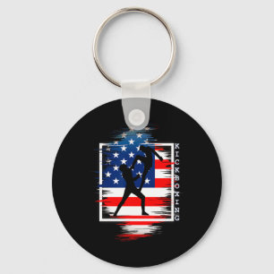 Llavero Kickboxing para artes marciales deportivas Usa Pat