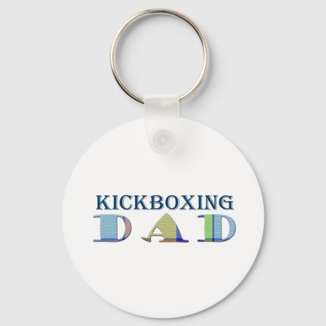 Llavero KickboxingDad (Anverso)