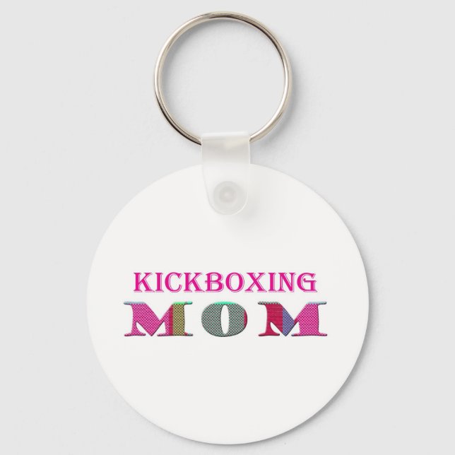 Llavero KickboxingMom (Anverso)