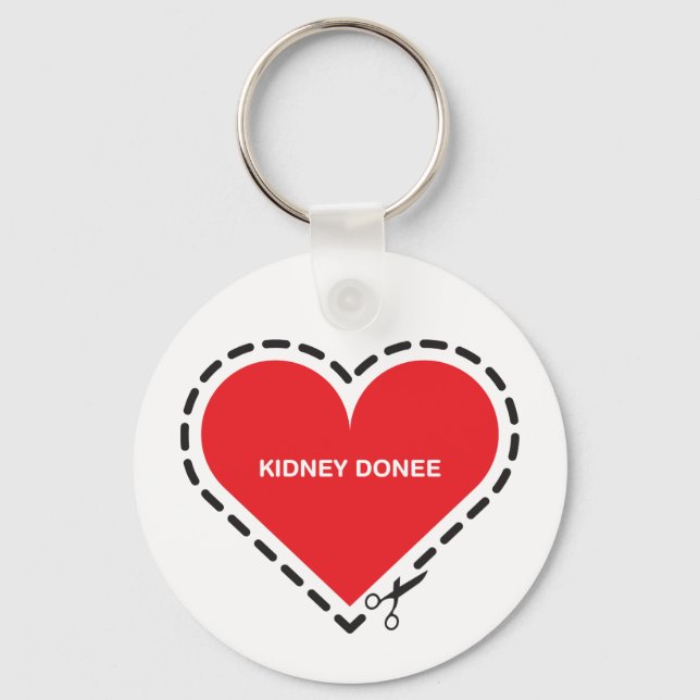 Llavero Kidney Donee Keychain (Anverso)