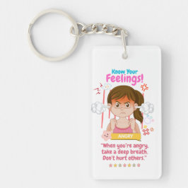 Llavero Kids Emotion Featuring Angry