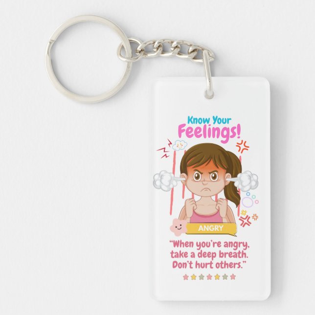 Llavero Kids Emotion Featuring Angry (Frente)