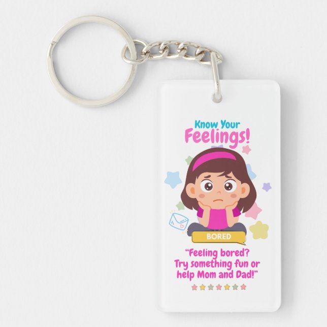 Llavero Kids Emotion Featuring Bored (Frente)