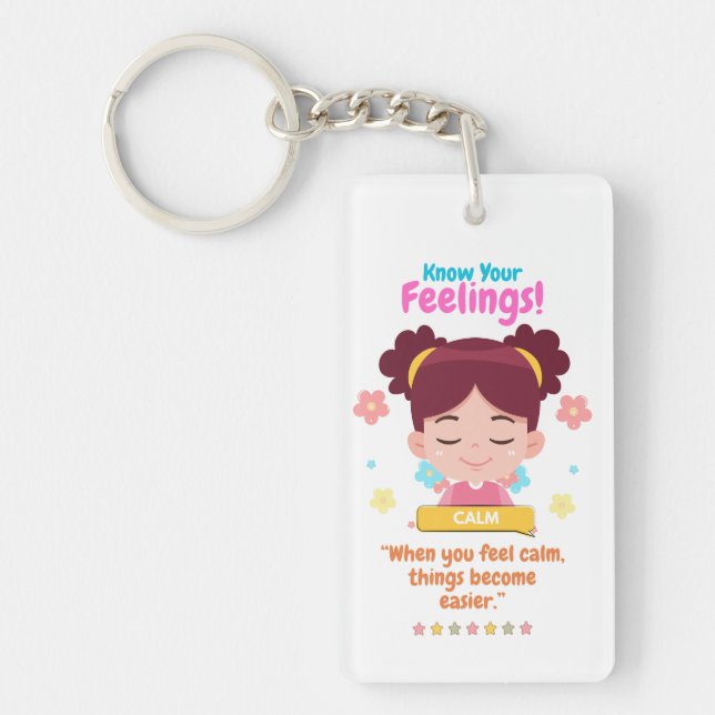 Llavero Kids Emotion Featuring Calm (Frente)