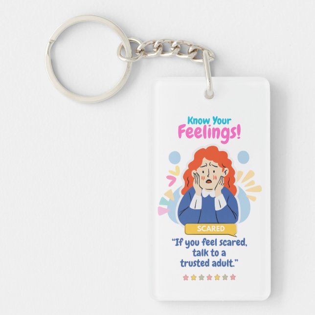 Llavero Kids Emotion Featuring Scared (Frente)