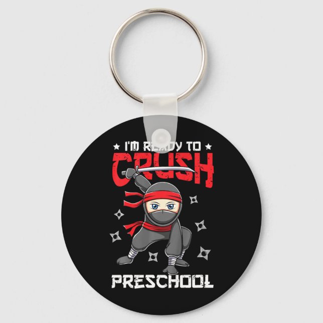 Llavero Kids I'm Ready To Crush Preschool Ck To School Nin (Anverso)