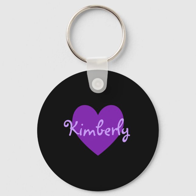 Llavero Kimberly en morado (Anverso)