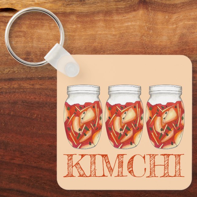 Llavero Kimchi Fermentó La Cocina Coreana De La Basura (Anverso)
