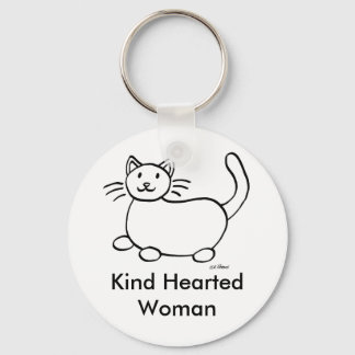 Llavero Kind Heart Woman Keychain