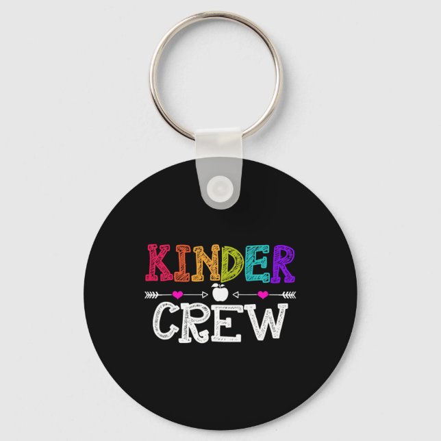 Llavero Kinder Crew Ck To School Kindergarten Teacher Stud (Anverso)