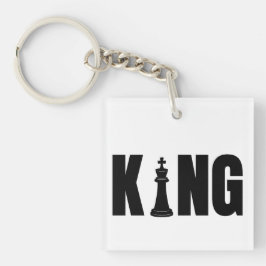 Llavero King Chess Keychain 