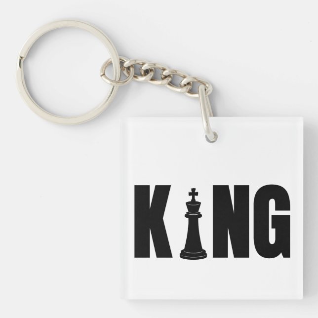 Llavero King Chess Keychain  (Frente)