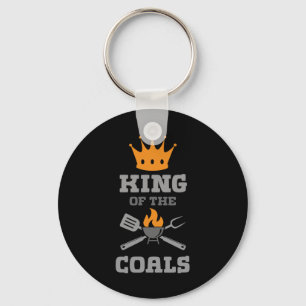 Llavero King Of Coals Grill Grill Barbacoa Carne Bbq