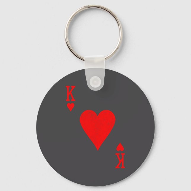 Llavero King Of Hearts Matching Couple Saint Valentine's D (Anverso)