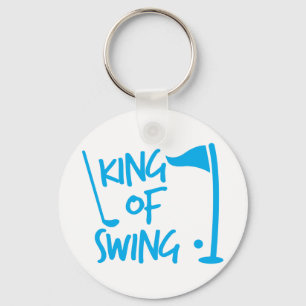 Llavero King of SWING! club de golf y de golf