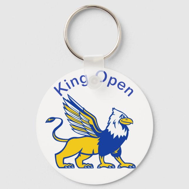 Llavero King Open Keychain (Anverso)