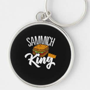 Llavero King Sandwich Fars Day Alimentos Diet Chef Artista