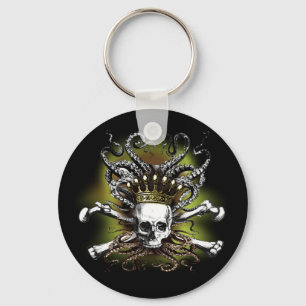 Llavero King Squid Skull