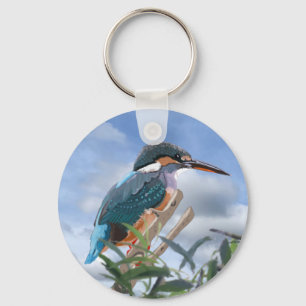 Llavero Kingfisher y Willow Keychain