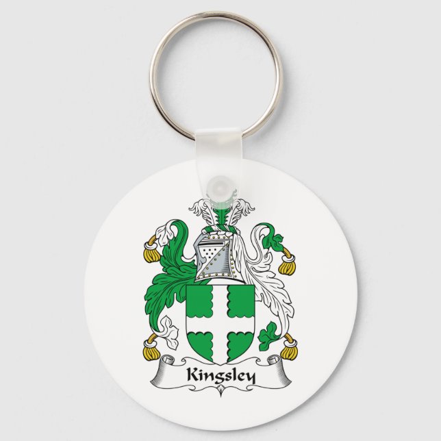 Llavero Kingsley Family Crest (Anverso)