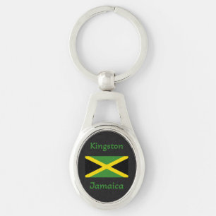 Llavero Kingston Jamaica - Keychain de la bandera jamaiqui