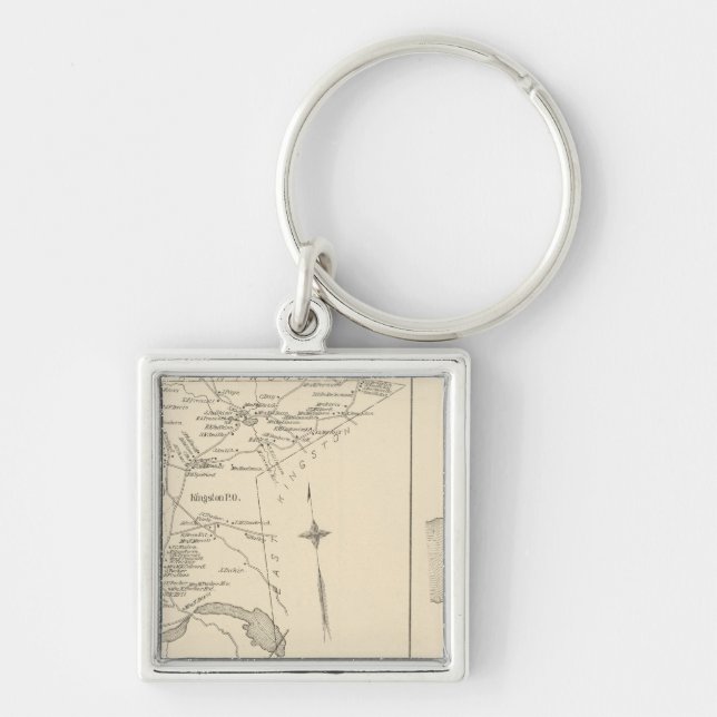 Llavero Kingston, Kingston PO (Frente)