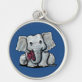 Llavero KiniArt Elephant Keychain