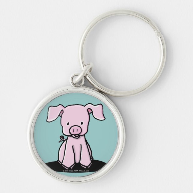 Llavero KiniArt Piglet Keychain (Frente)