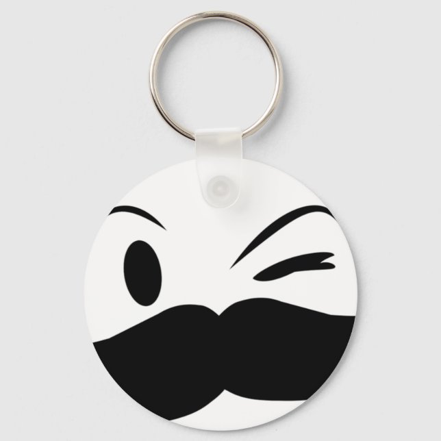 Llavero Kinky Mustache (Anverso)