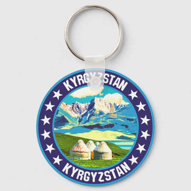 Llavero Kirguistán (Anverso)