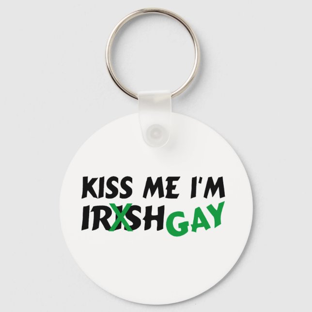 Llavero Kisme Im Irish Gay (Anverso)