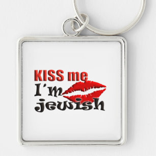 Llavero Kiss Me I am Jewish