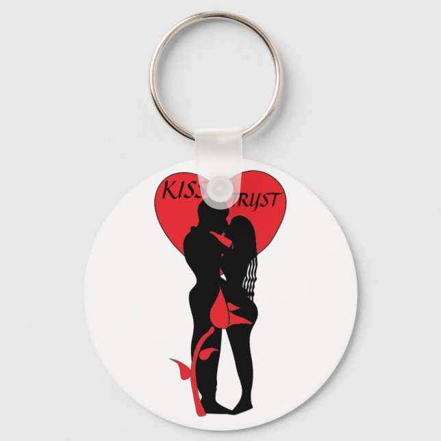 LLAVERO KISS TRYST KEYCHAIN (Anverso)